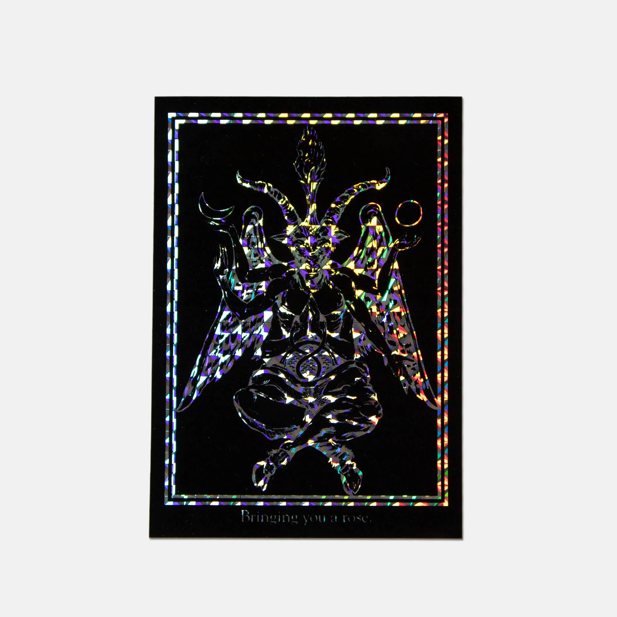 Welcome Skateboards - Bapholit Prismatic Foil Sticker - Multi