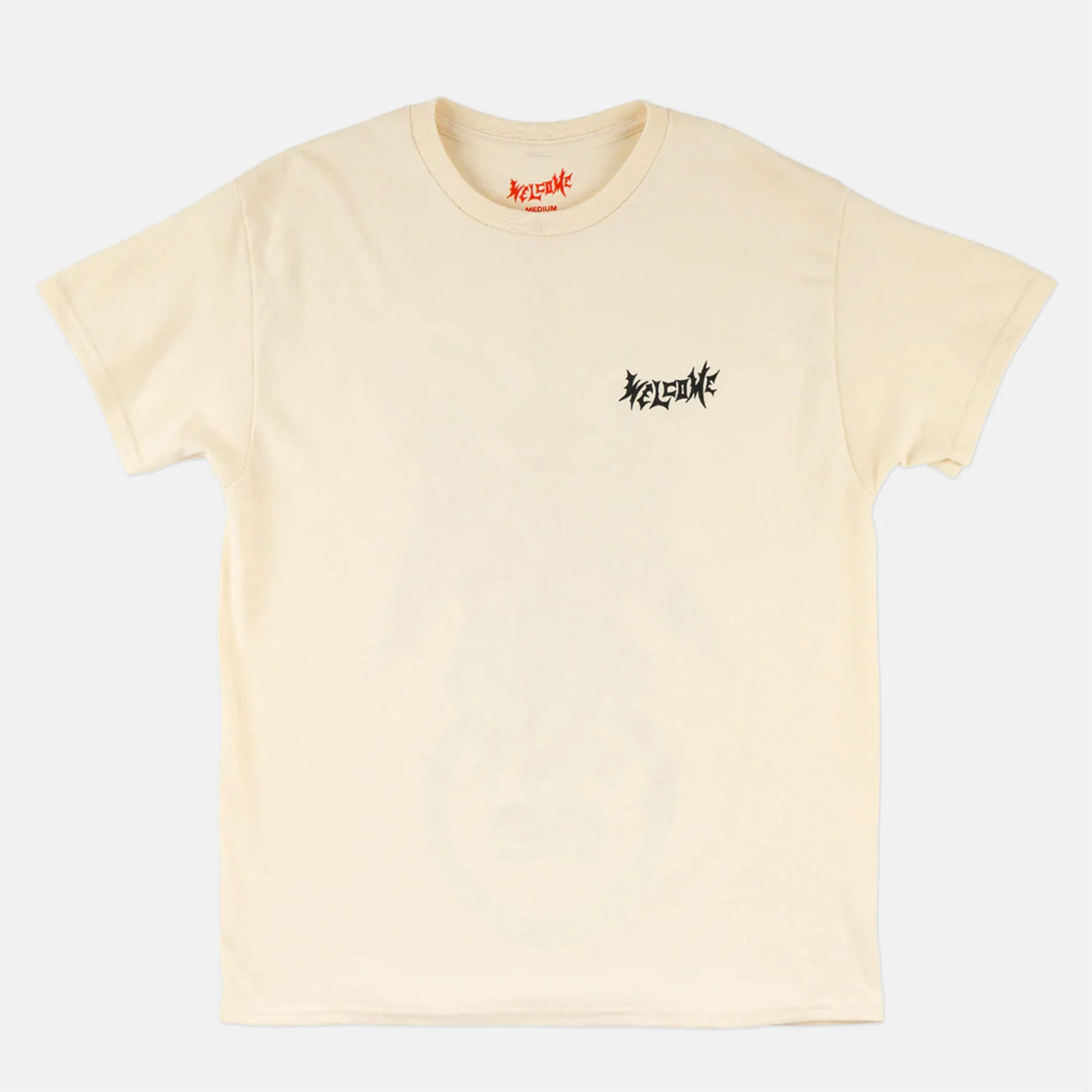 Welcome Skateboards - Bapholit T-Shirt - Bone - Image 2