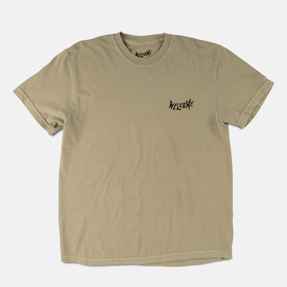 Welcome Skateboards - Bapholit T-Shirt - Khaki - Image 2