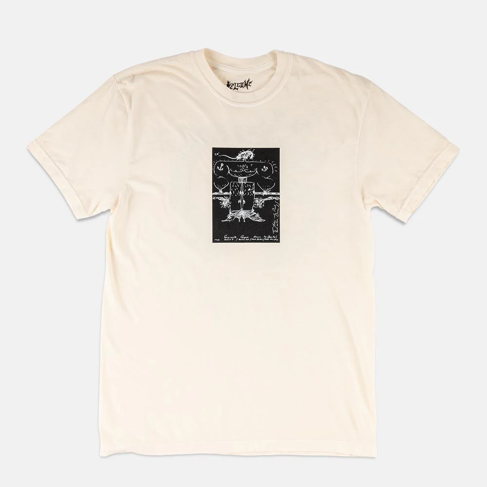 Welcome Skateboards - Bauhaus Exquisite Corpse T-Shirt - Bone - Image 2