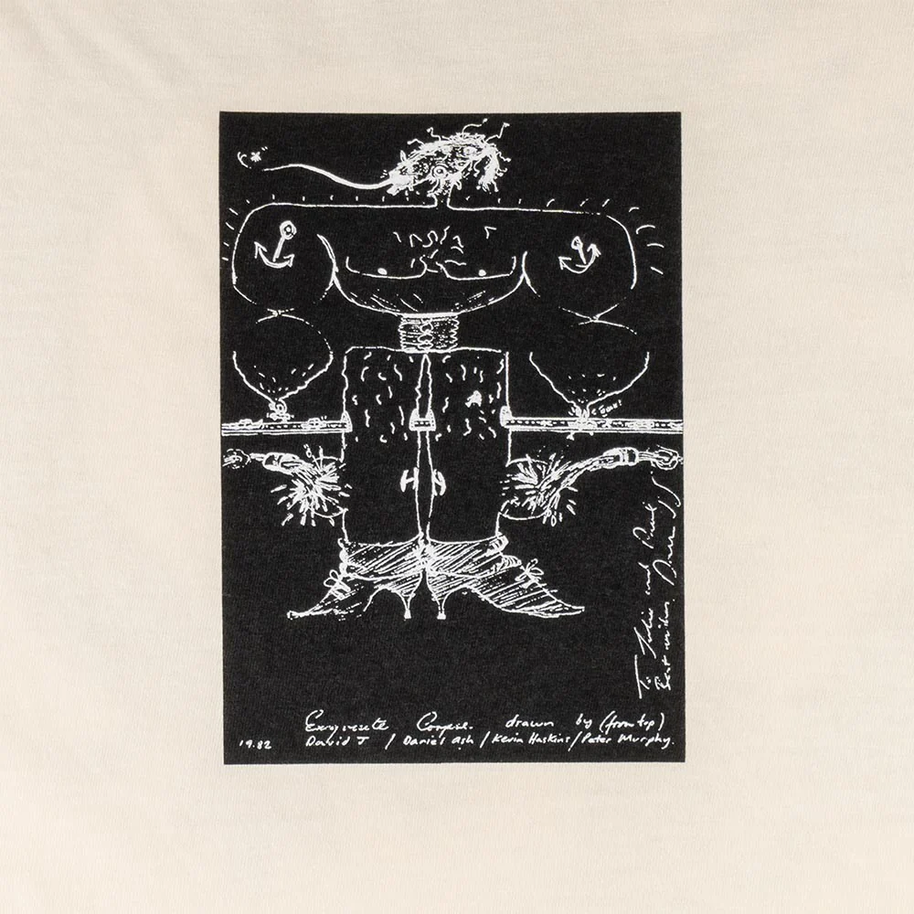 Welcome Skateboards - Bauhaus Exquisite Corpse T-Shirt - Bone - Image 4