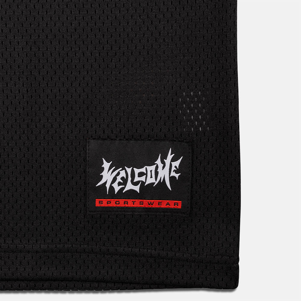 Welcome Skateboards - Blitz Mesh Jersey - Black - Image 5