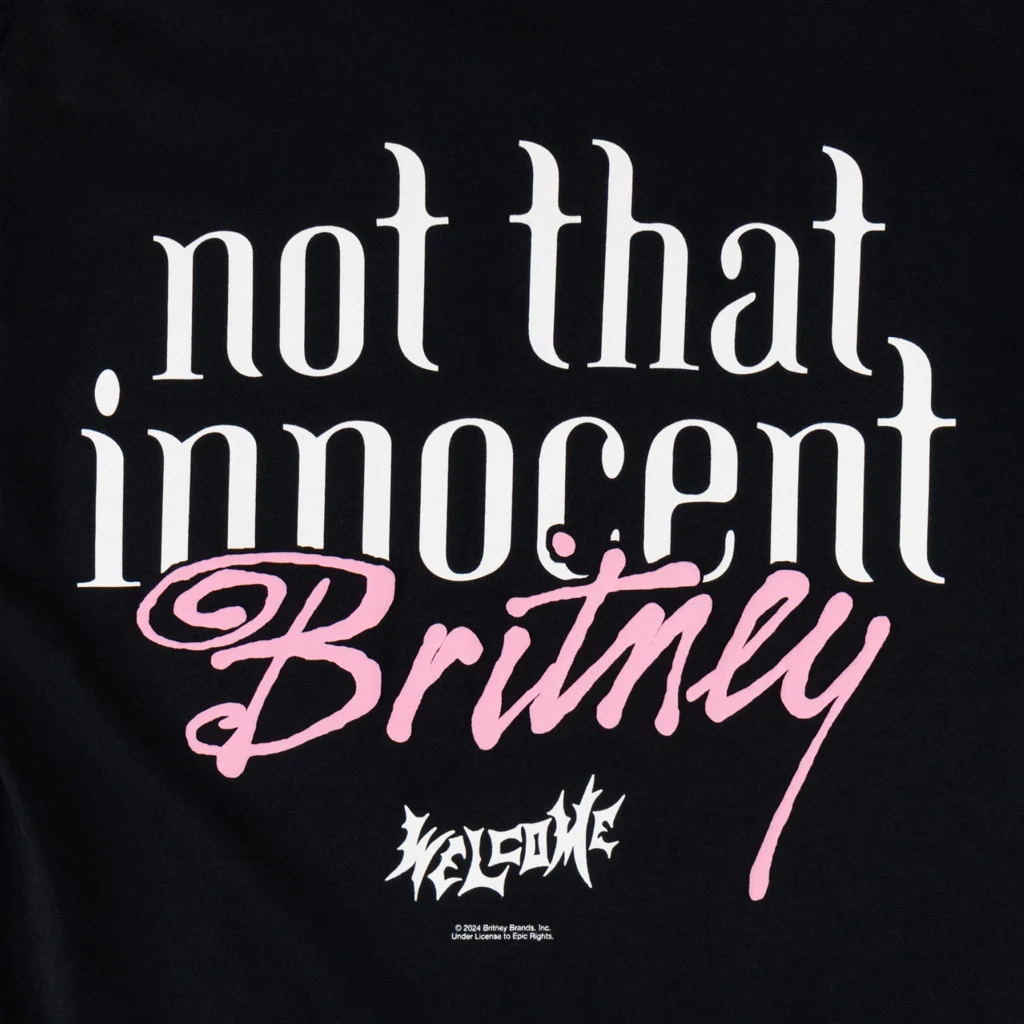 Welcome Skateboards - Britney Spears Daisies T-Shirt - Black - Image 3