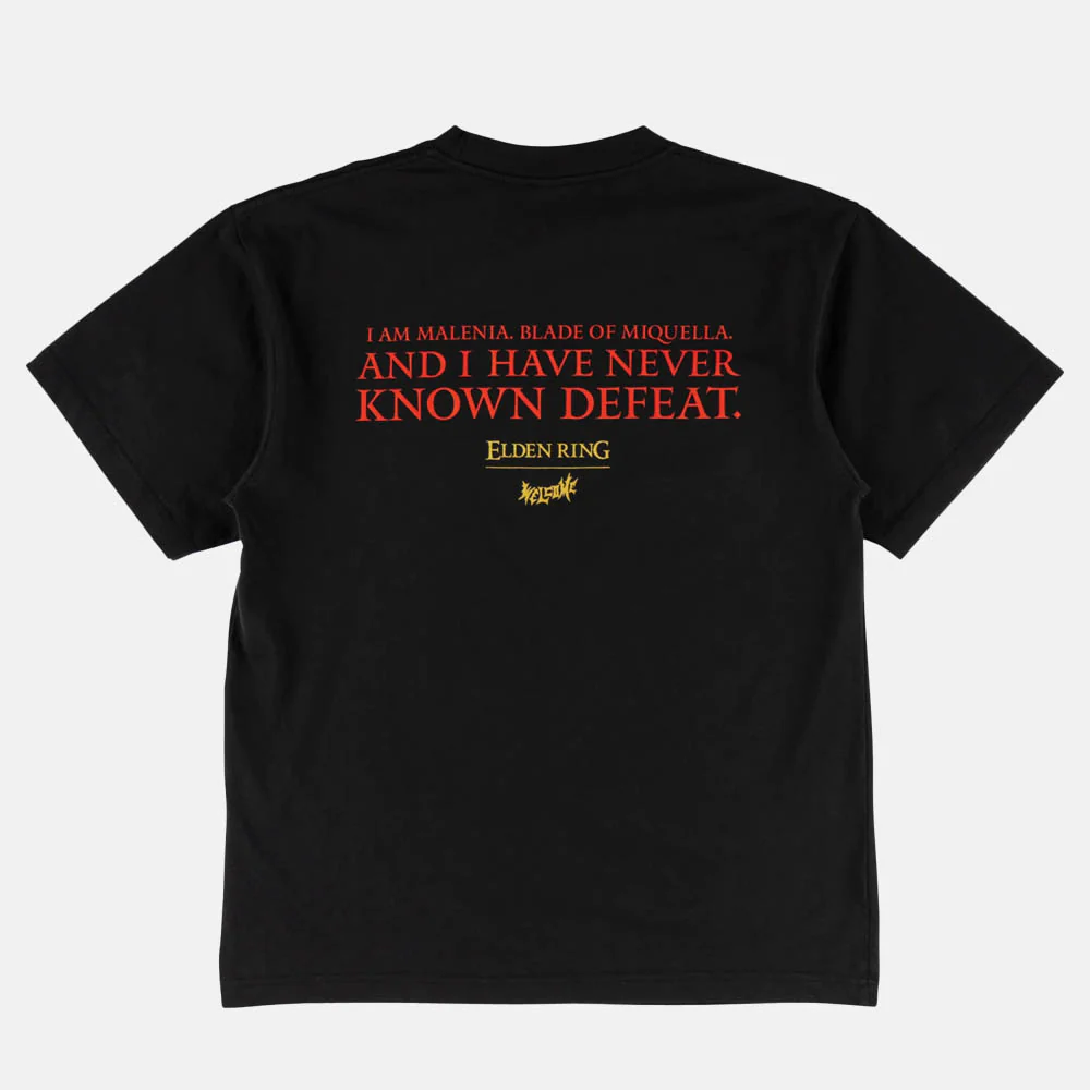 Welcome Skateboards - Elden Ring Malenia T-Shirt - Black - Image 2