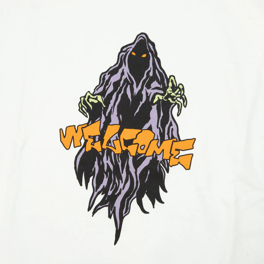 Welcome Skateboards - Ghoul T-Shirt - White - Image 2