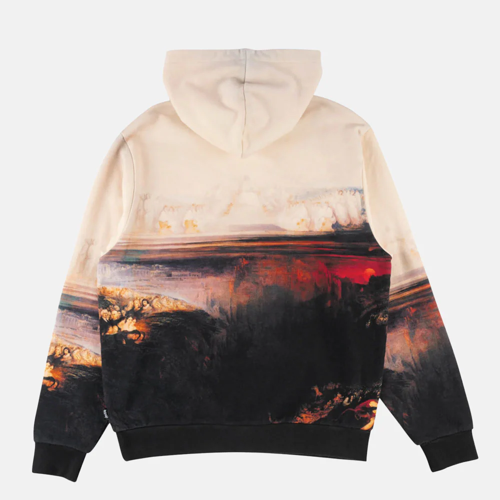 Welcome Skateboards - Judgment Pullover Hooded Sweatshirt - Pigment Dyed - Image 2