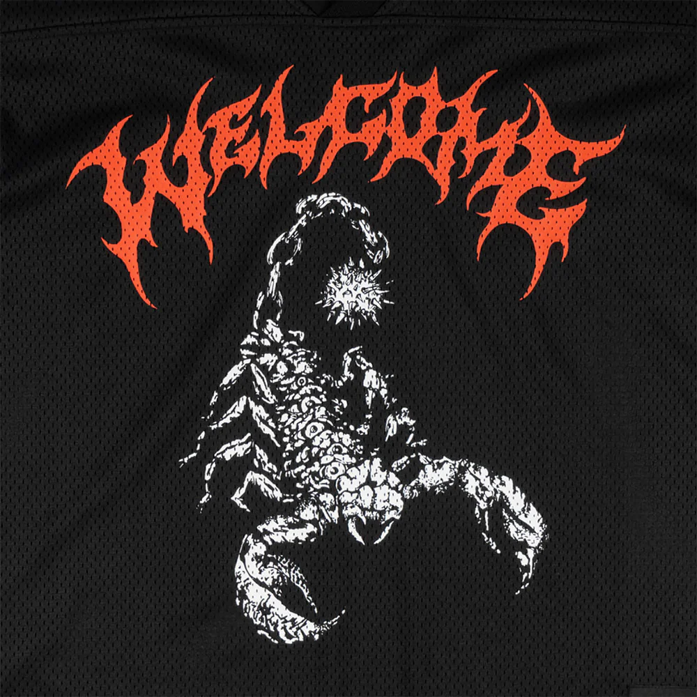 Welcome Skateboards - Mace Mesh Jersey - Black - Image 2