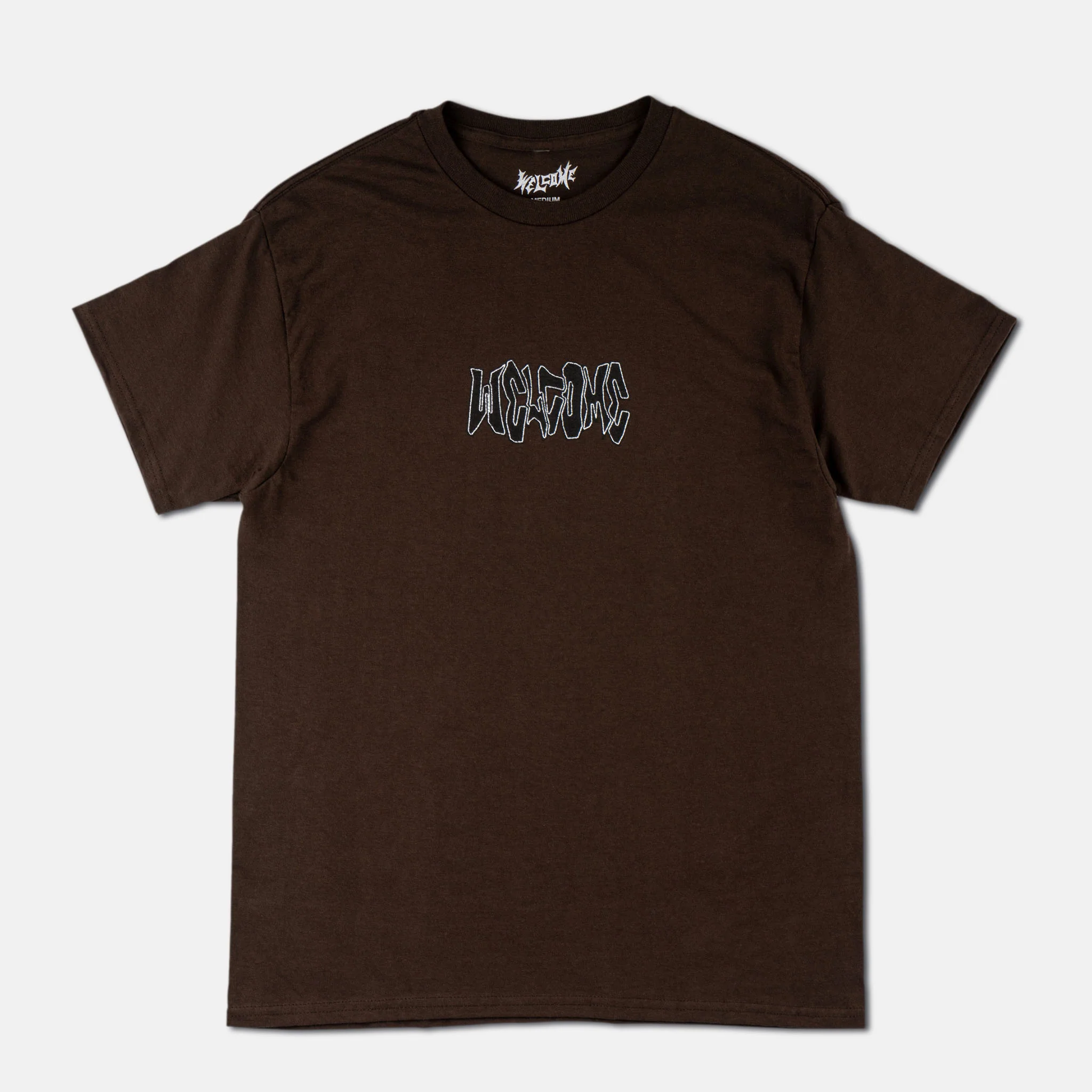 Welcome Skateboards - Nephilim T-Shirt - Dark Chocolate - Image 2