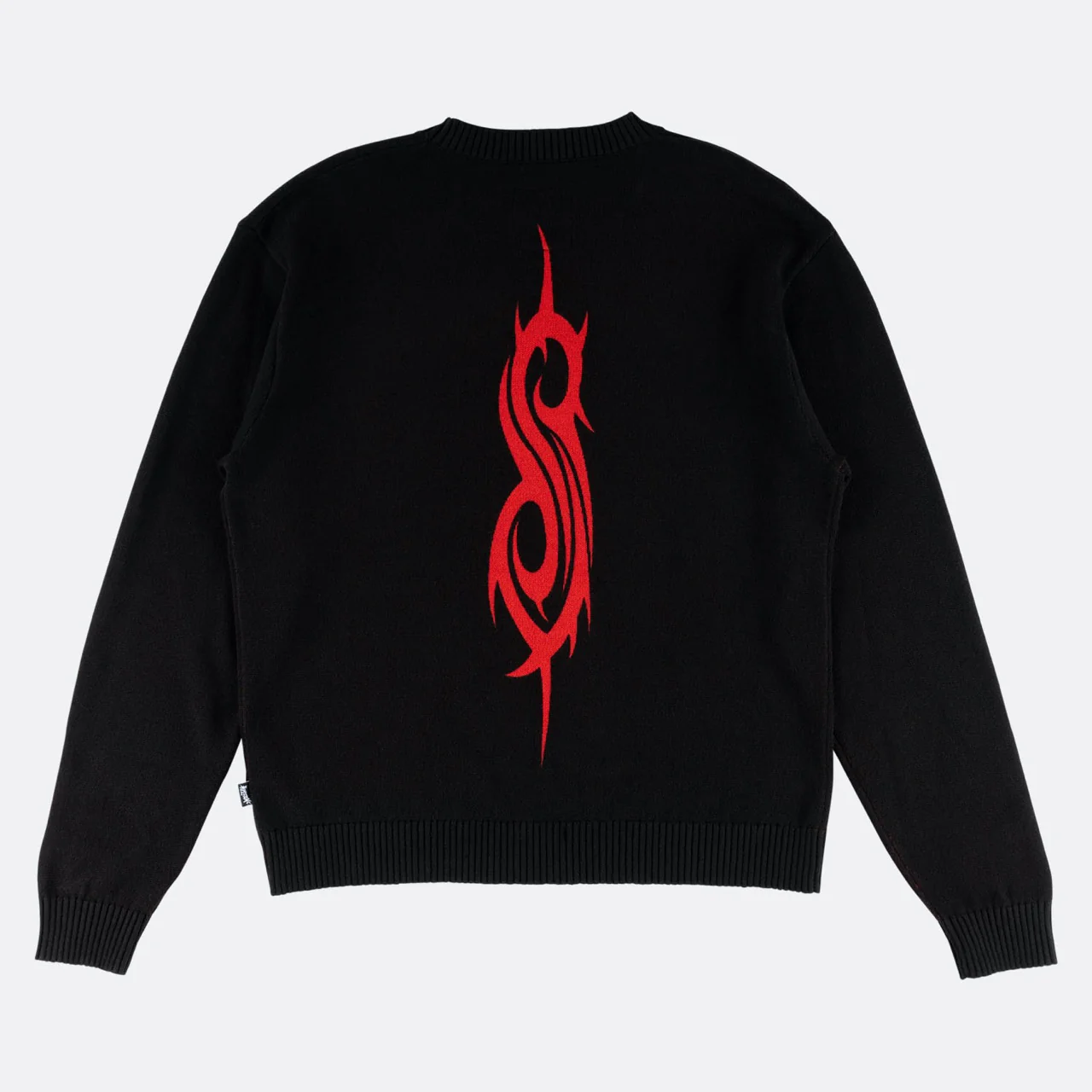 Welcome Skateboards - Slipknot Overprint Knitted Sweatshirt - Black - Image 2