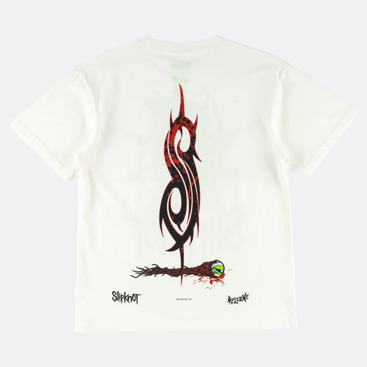 Welcome Skateboards - Slipknot Spit it Out T-Shirt - White - Image 2