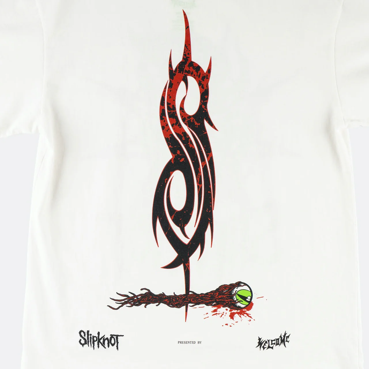 Welcome Skateboards - Slipknot Spit it Out T-Shirt - White - Image 6