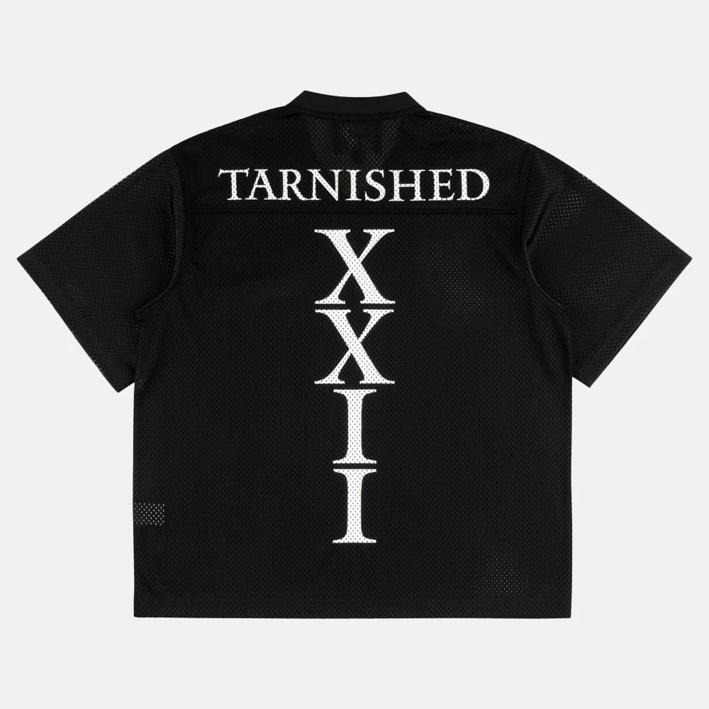 Welcome Skateboards - Elden Ring Tarnished Mesh Football Jersey - Black - Image 2