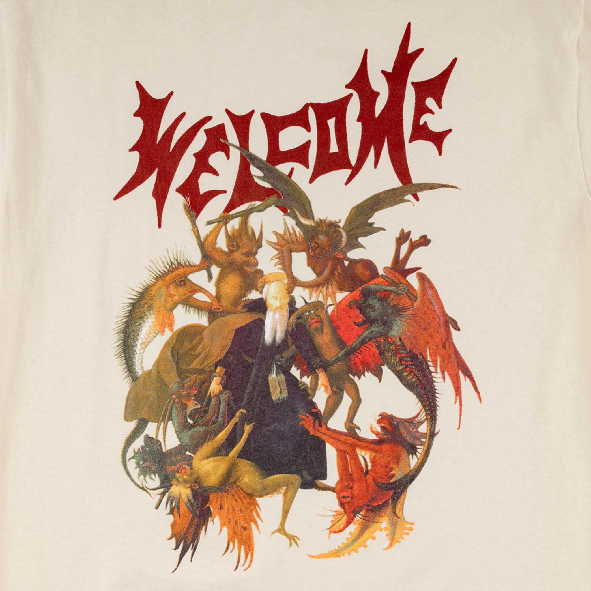 Welcome Skateboards - Torment T-Shirt - Bone - Image 2