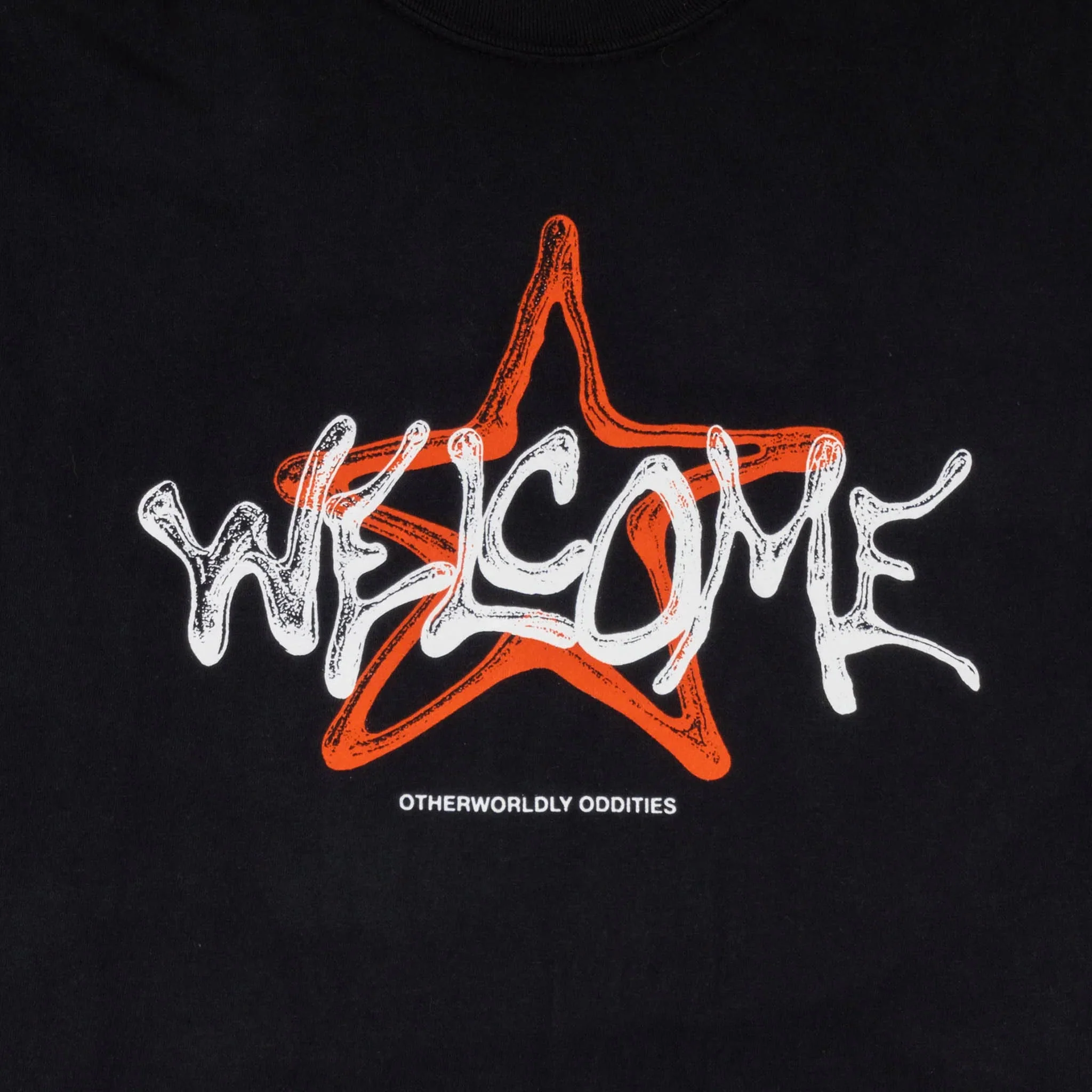 Welcome Skateboards - Vega Garment Dyed T-Shirt - Black - Image 2