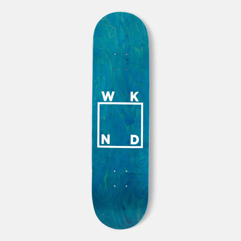 WKND Skateboards - 8.125" Logo Skateboard Deck - Teal