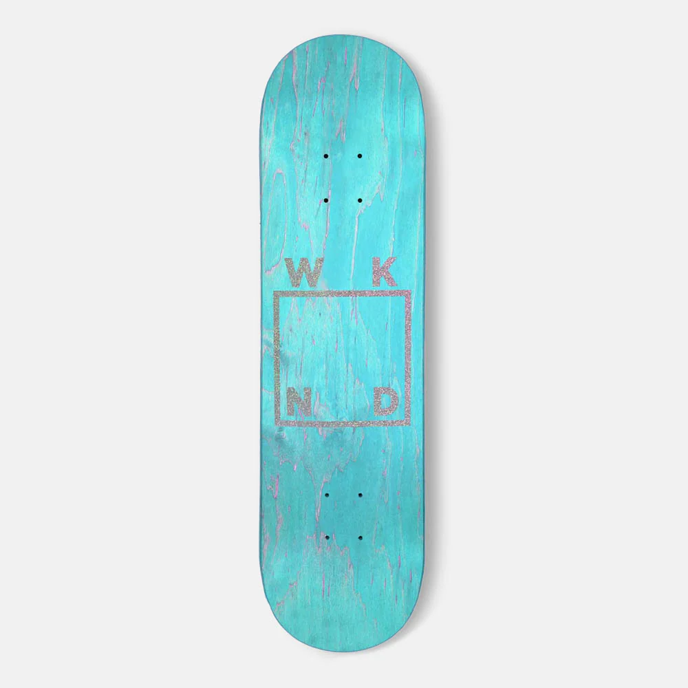WKND Skateboards - 8.25" Glitter Logo Skateboard Deck - Various Stains