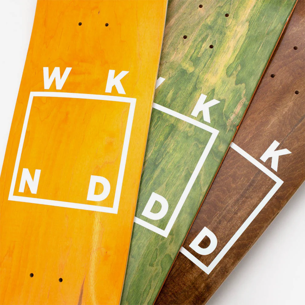 WKND Skateboards - 8.25" Logo Skateboard Deck - Assorted Stains - Image 2