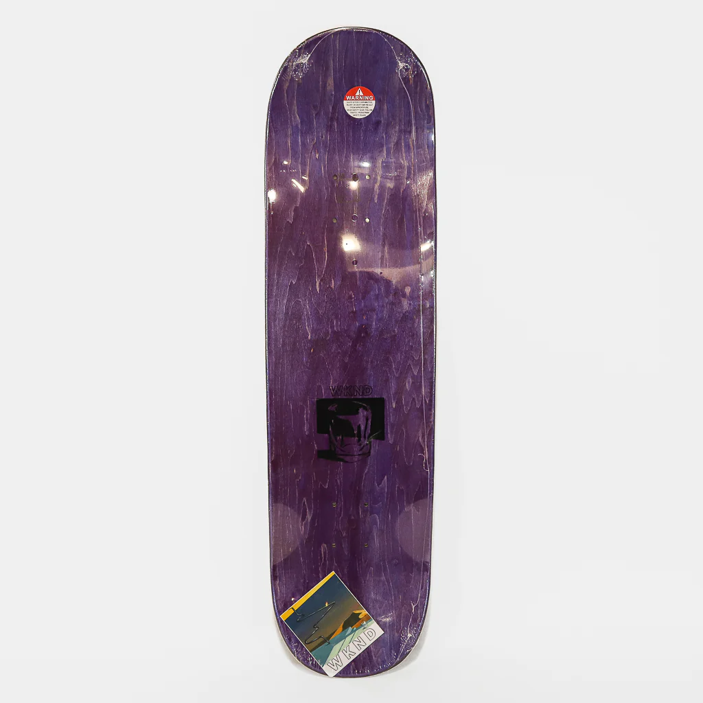 WKND Skateboards - 8.5" Christian Maalouf Fire In The Pipe Skateboard Deck - Image 2