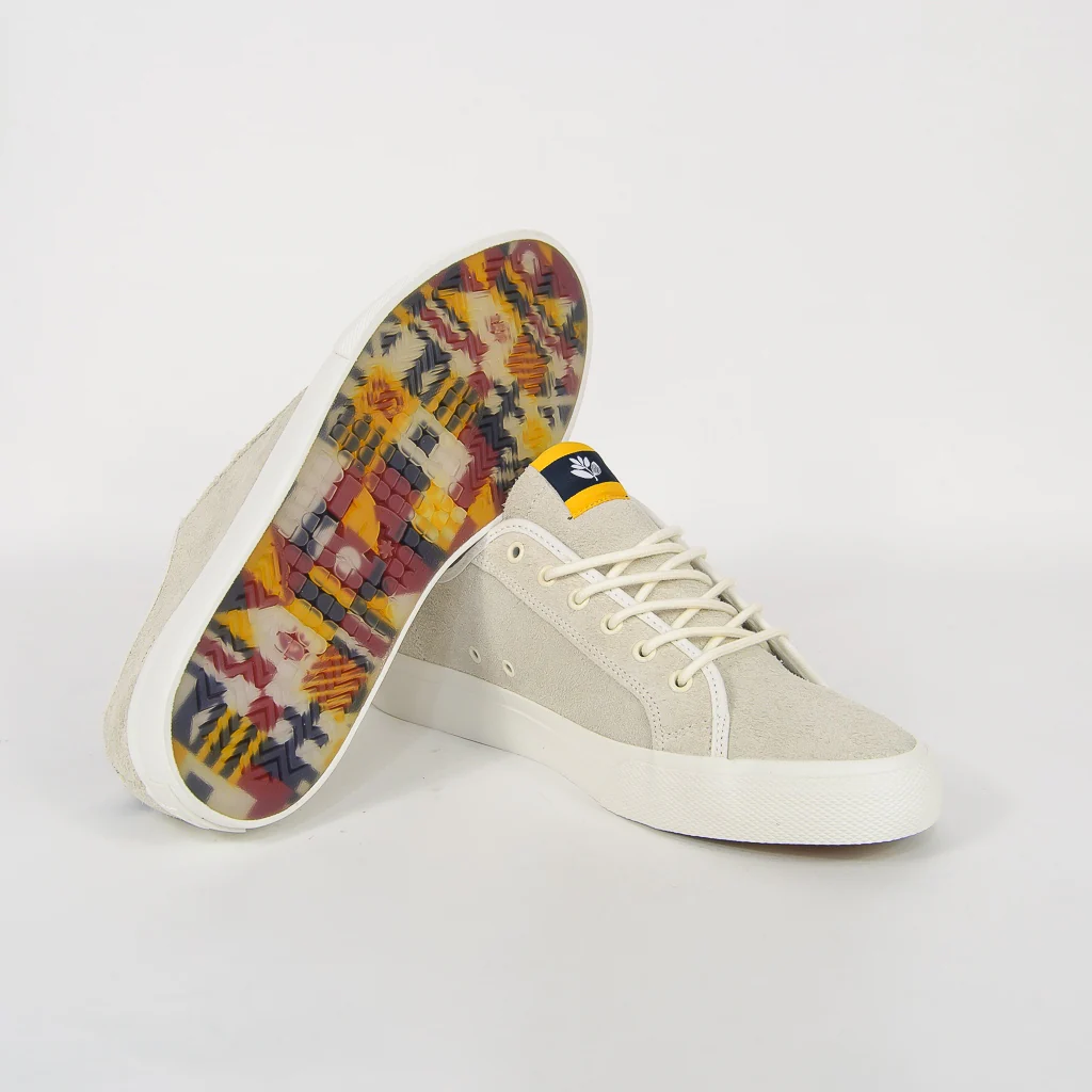 DC Shoes - Magenta Skateboards Manual Shoes - Light Grey - Image 3