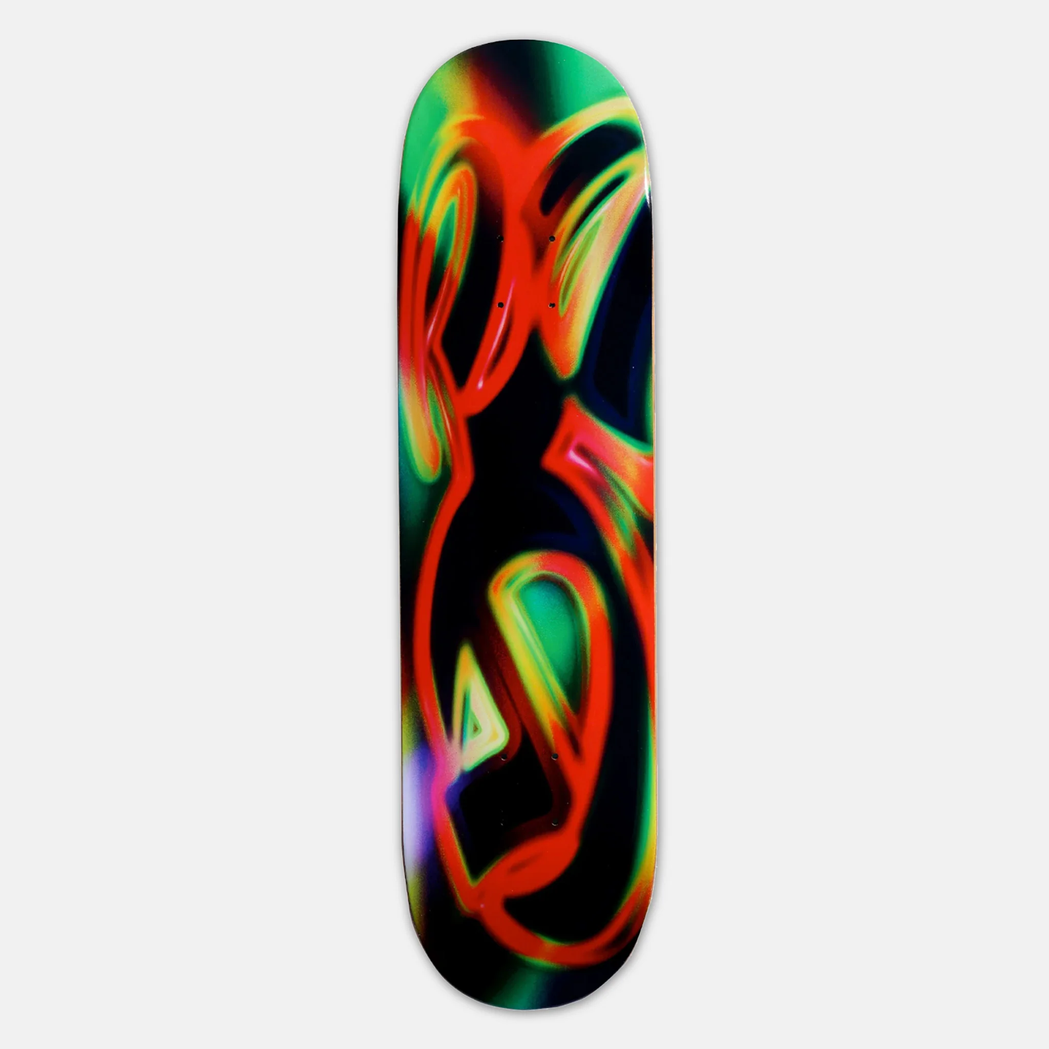 Yardsale - 8.25" Spray Skateboard Deck - Green / Yellow