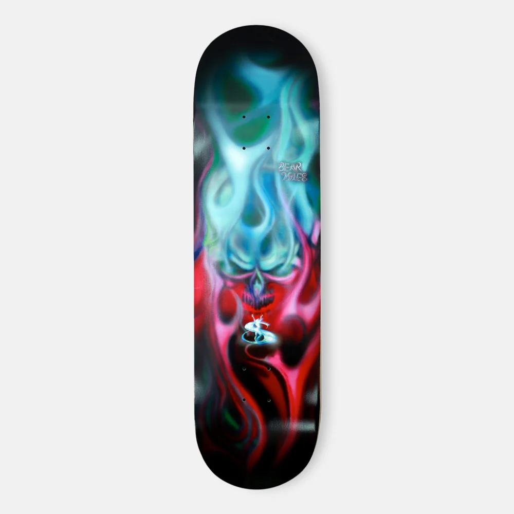 Yardsale - 8.6" Bear Myles Skull Skateboard Deck