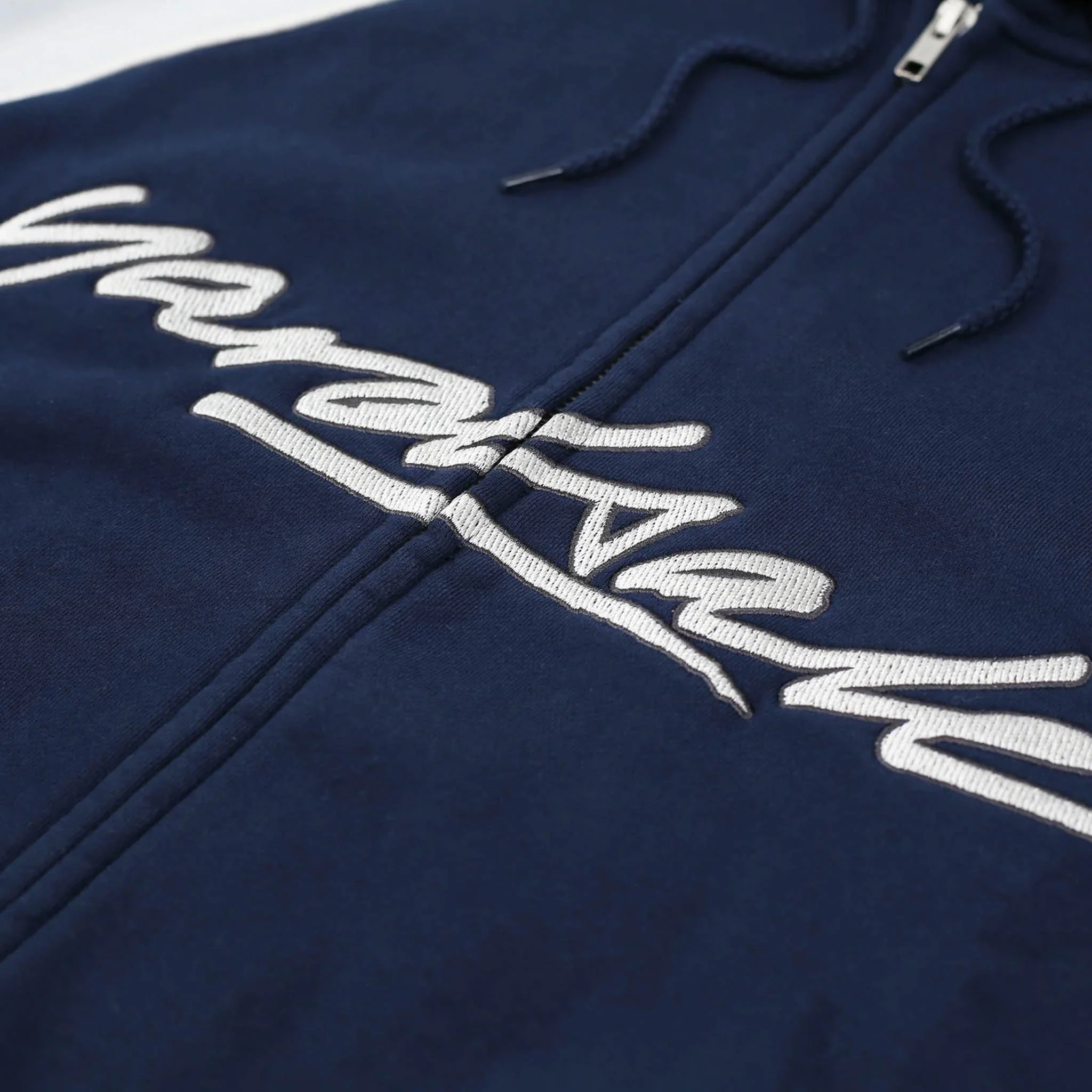 Yardsale - Bay Zip Hooded Sweatshirt - Slate / Grey - Image 2
