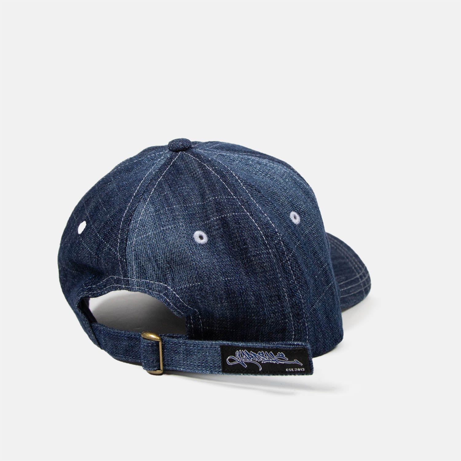 Yardsale - Faded Slub Denim Cap - Blue - Image 3