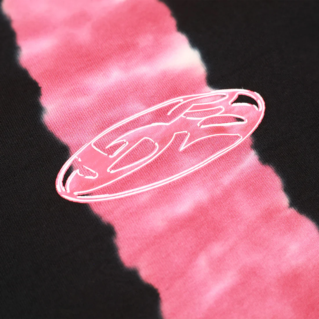 Yardsale - Flower Tie Dye T-Shirt - Black - Image 3