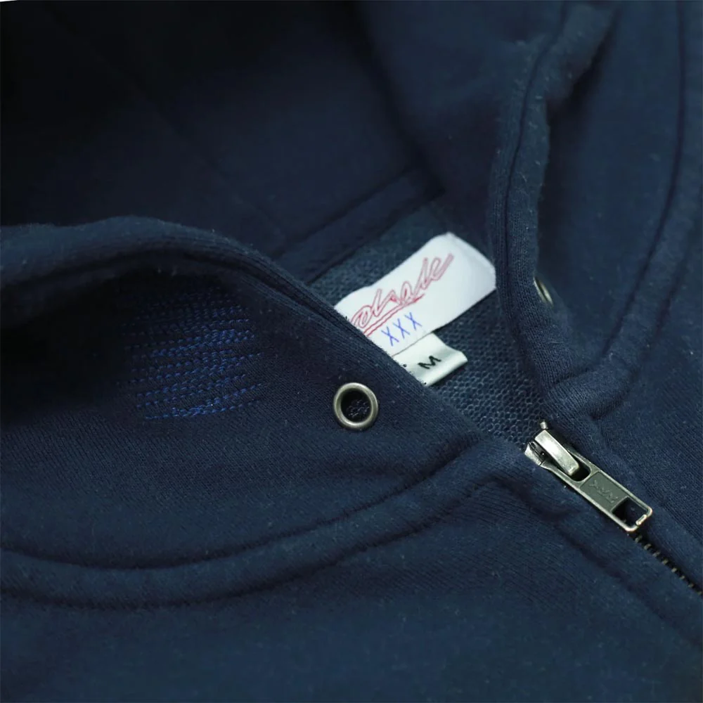 Yardsale - Kobra Zip Hooded Sweatshirt - Navy - Image 3