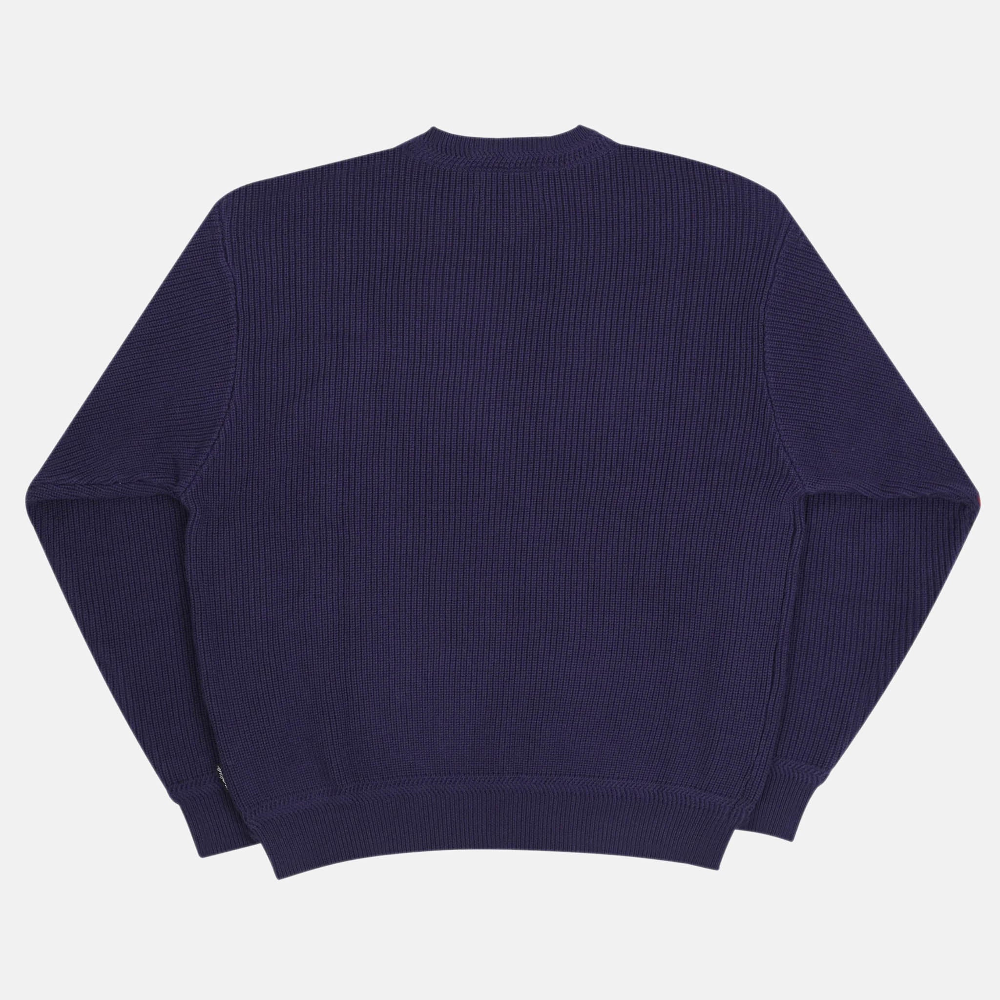 Yardsale - Ryder Knitted Jumper - Navy - Image 2