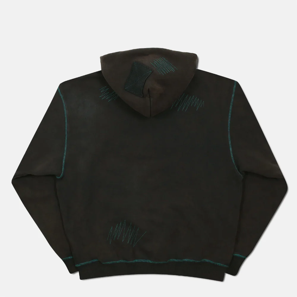 Yardsale - Seance Zip Hooded Sweatshirt - Black - Image 2