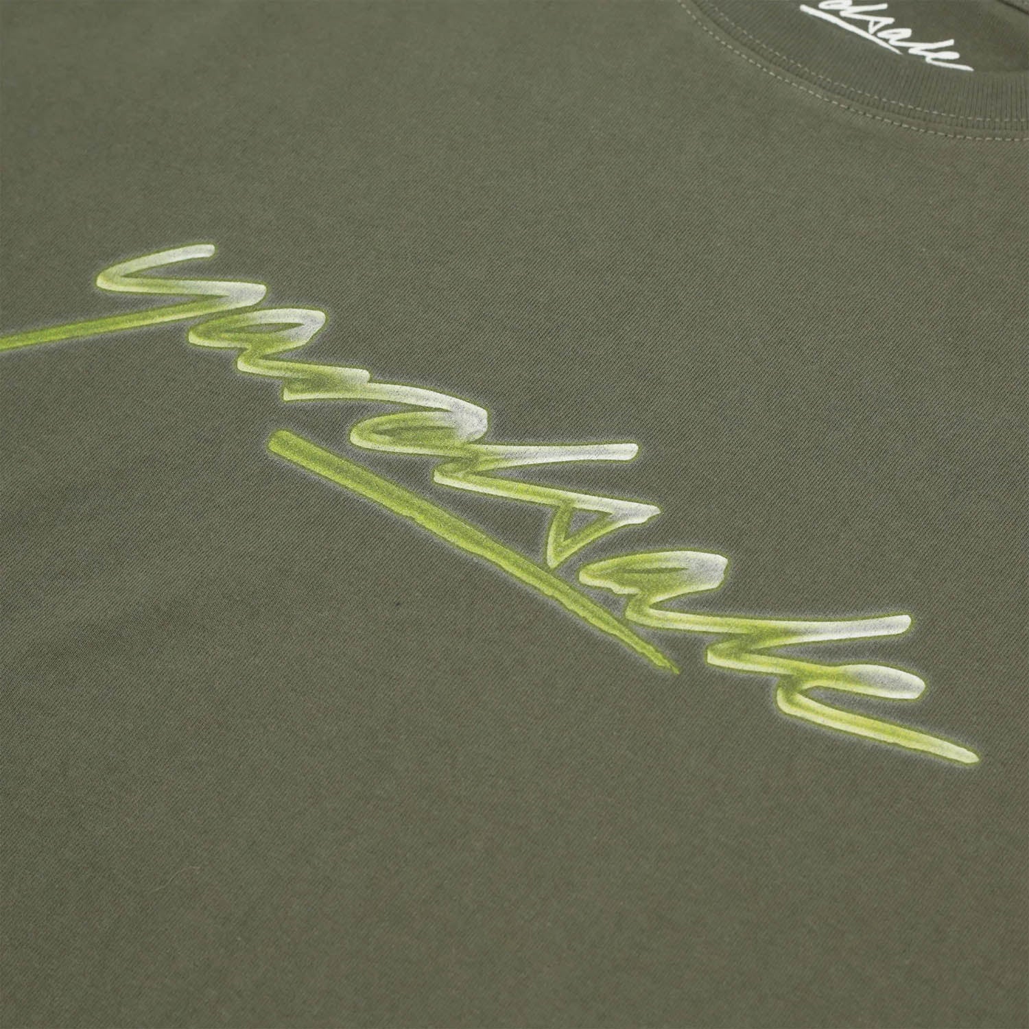Yardsale - Washed Script T-Shirt - Sand - Image 2