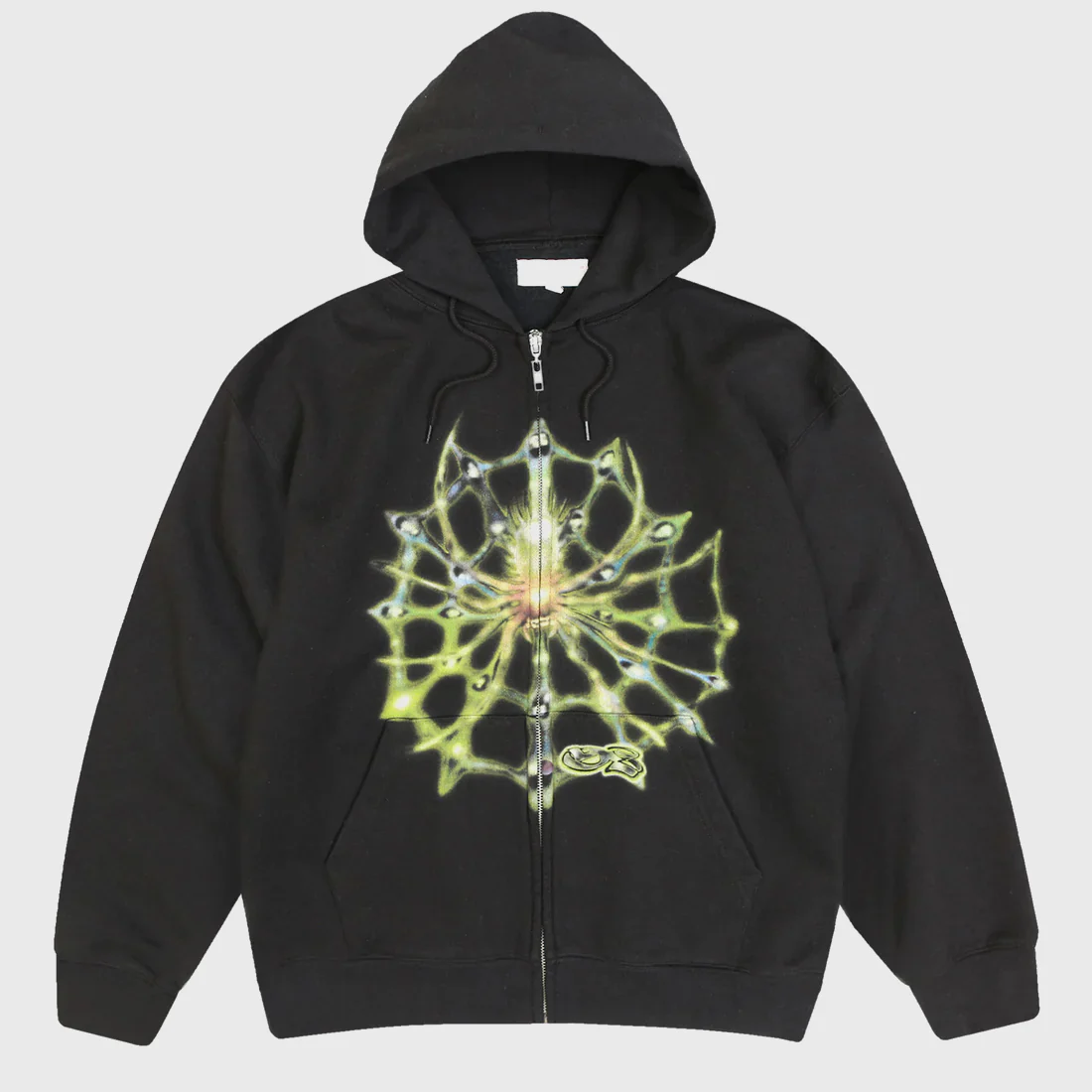 Yardsale - Webber Zip Hooded Sweatshirt - Black