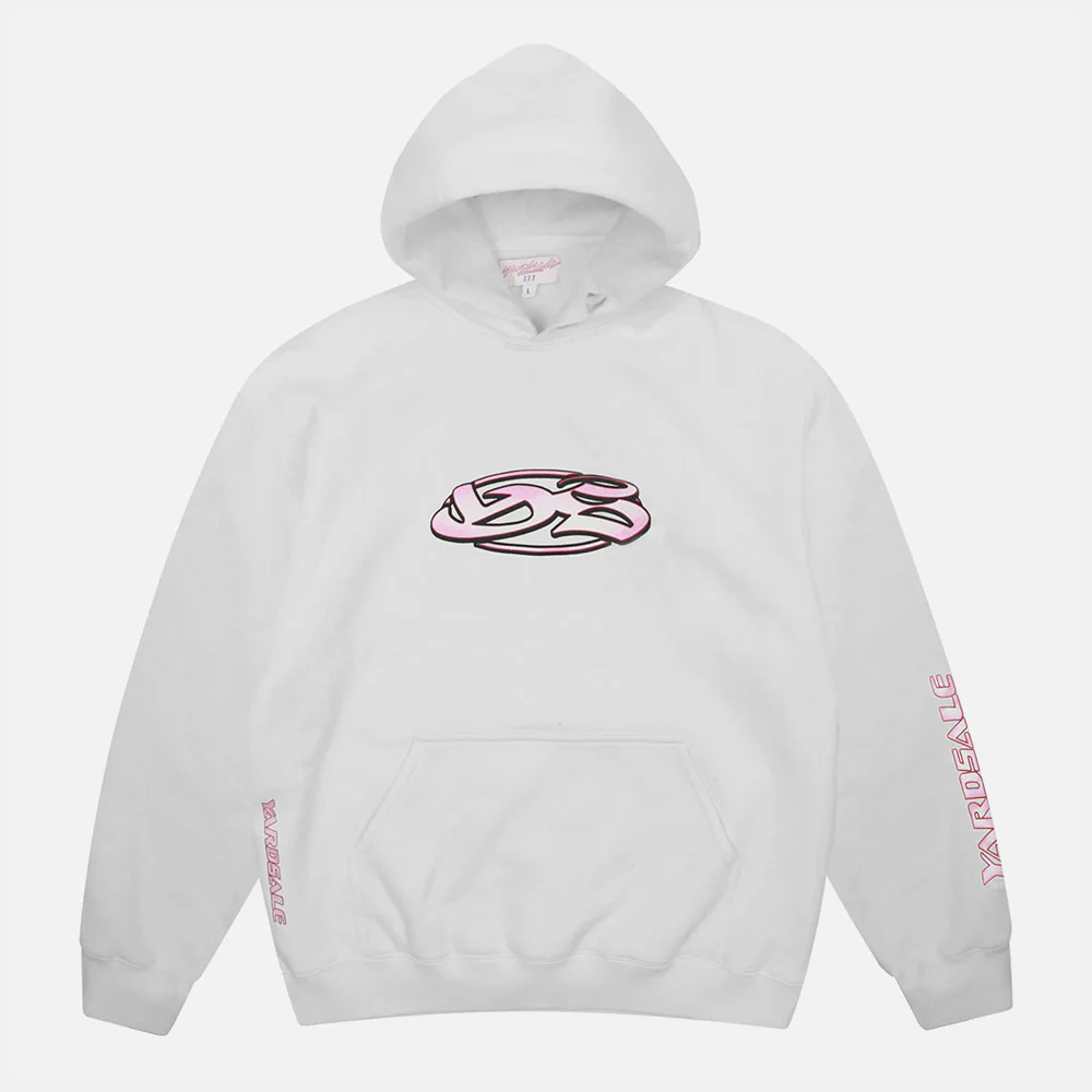 Yardsale - YS Flow Pullover Hooded Sweatshirt - White