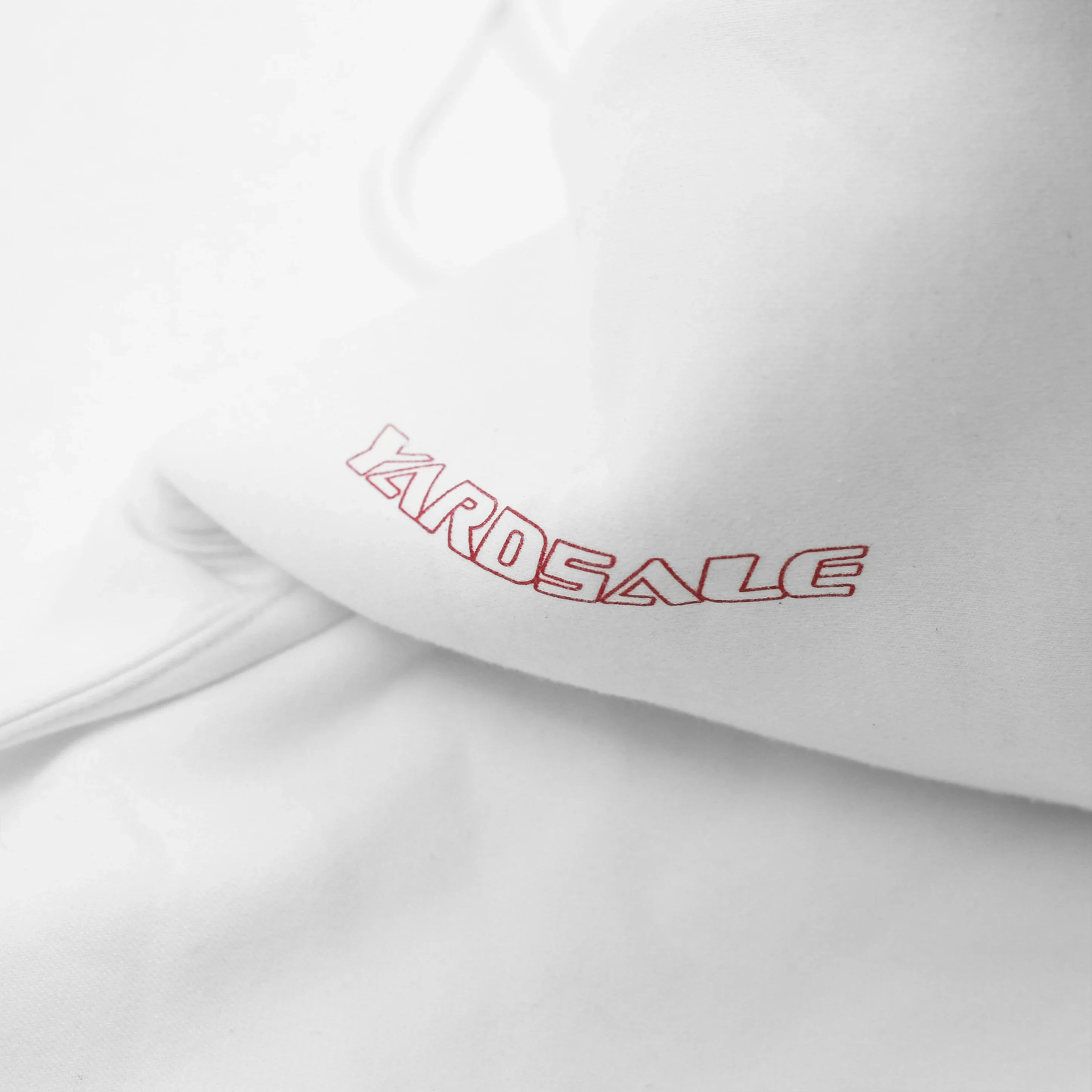 Yardsale - YS Flow Pullover Hooded Sweatshirt - White - Image 2