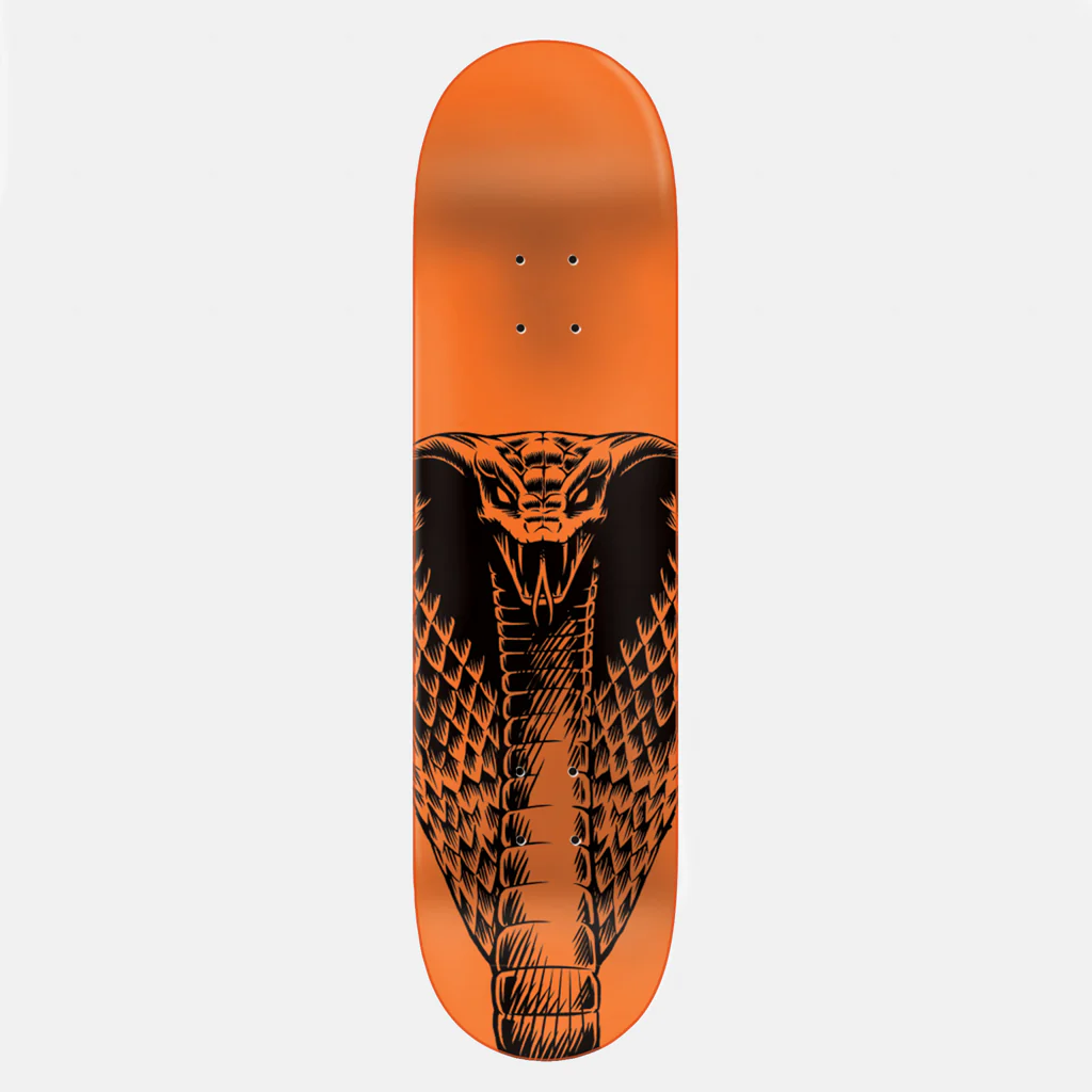 Zero Skateboards - 8.5" Chris Cole Signature Skull Skateboard Deck - Orange - Image 2