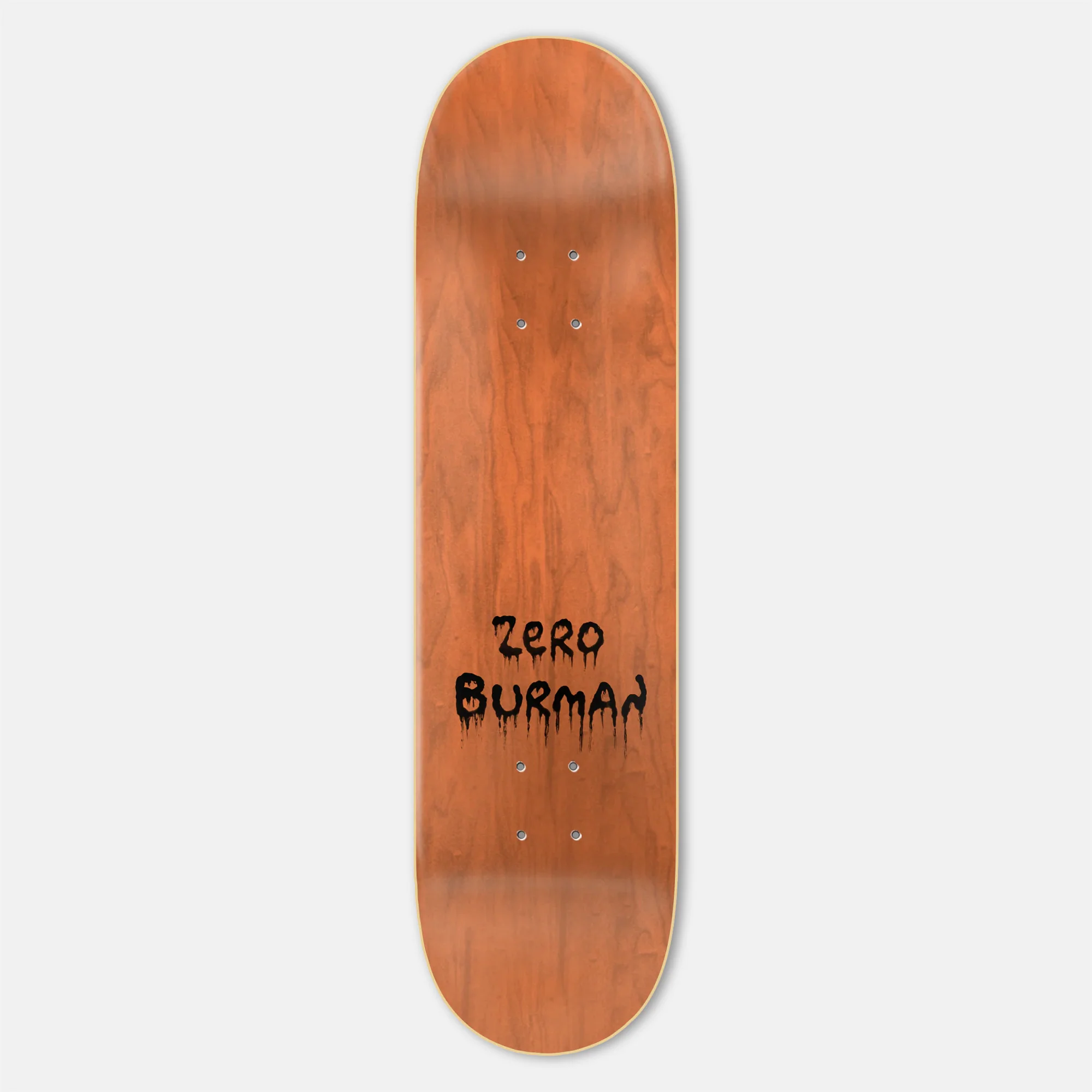 Zero Skateboards - 8.5" Dane Burman Springfield Horror Skateboard Deck - Image 2