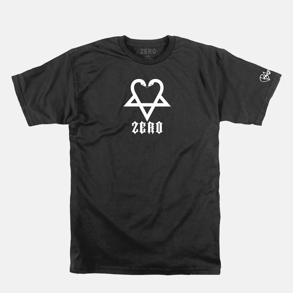 Zero Skateboards - Bam Margera Snake-A-Gram T-Shirt - Black